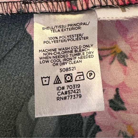 Ann Taylor Stunning Emerald Green Sheath Dress - Multicolor Floral Allover Print - Picture 6 of 6